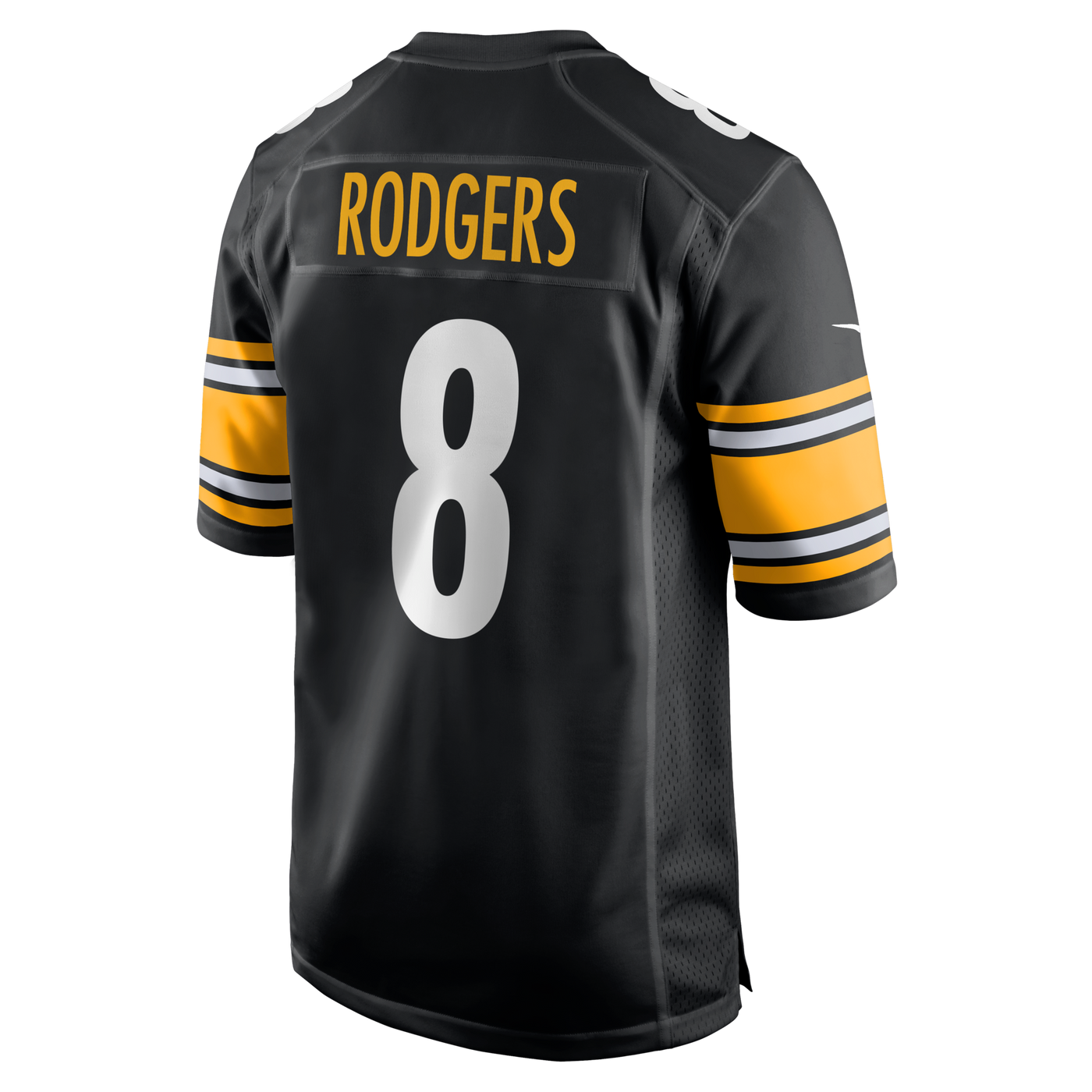 Pittsburgh Steelers Aaron Rodgers Nike Black Game Jersey