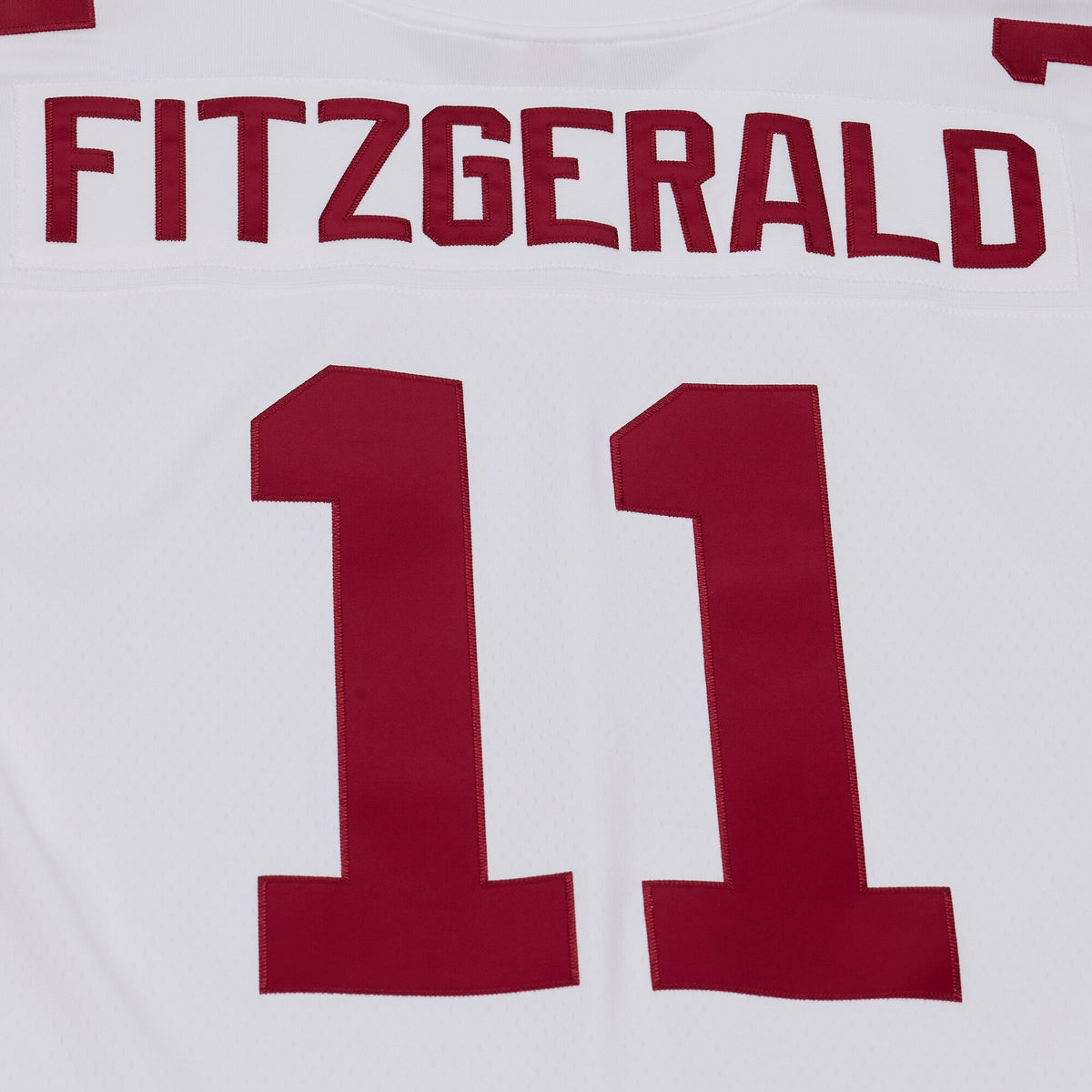 Arizona Cardinals Larry Fitzgerald Mitchell & Ness White Big & Tall 2004 Legacy Retired Player Jersey