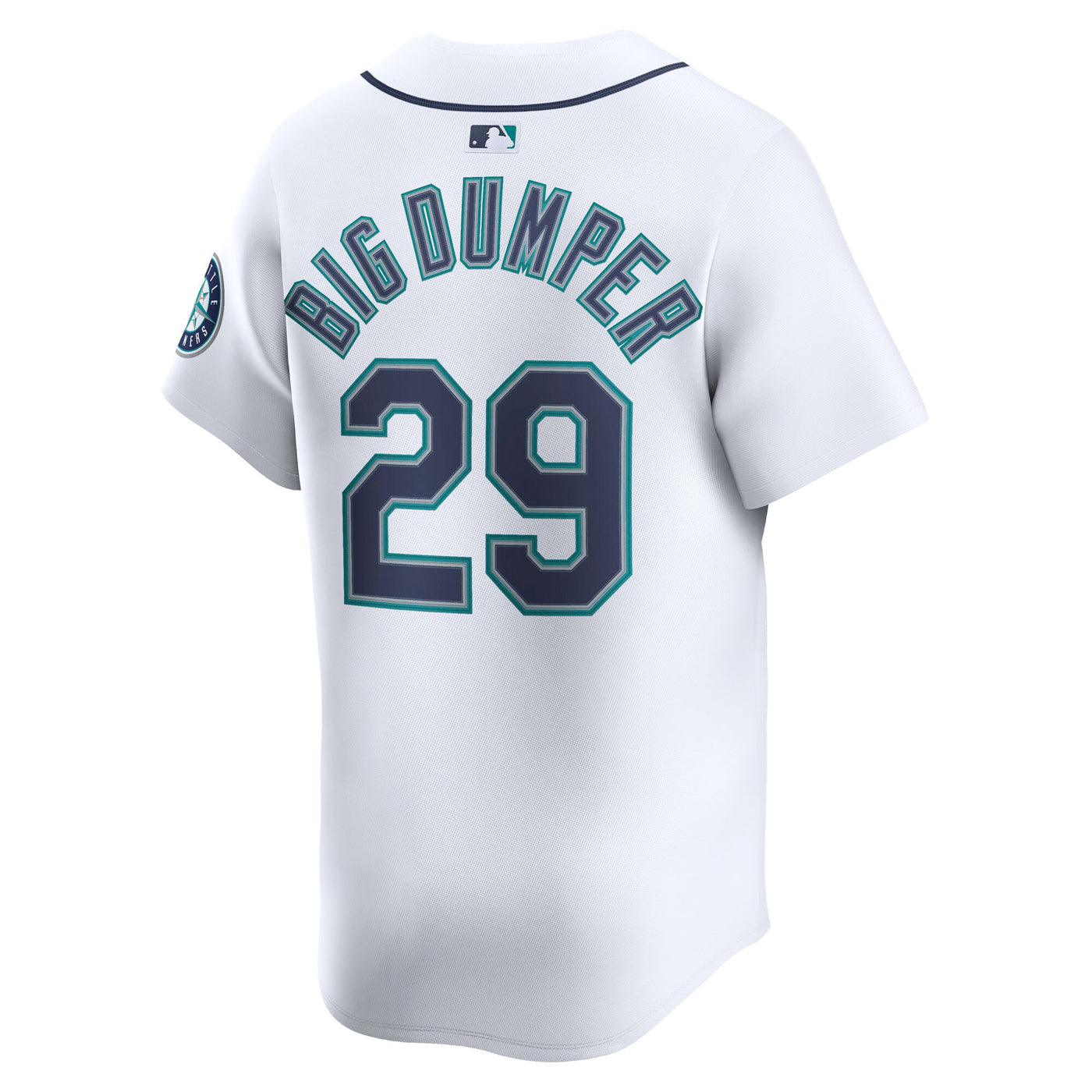 Seattle Mariners Cal Raleigh Nike White Home Limited Player Jersey