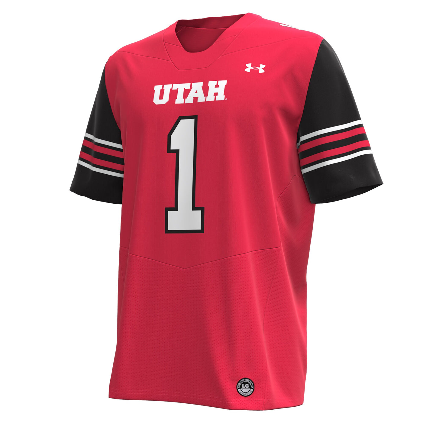 Under Armour #1 Red Utah Utes Replica Football Jersey