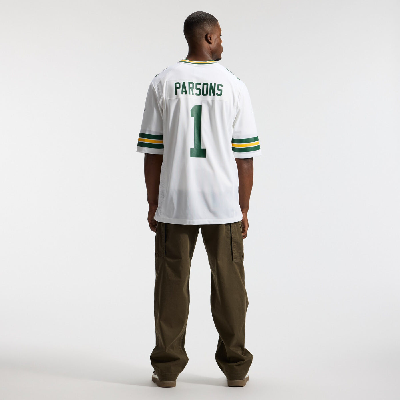 Green Bay Packers Micah Parsons Nike White Game Player Jersey
