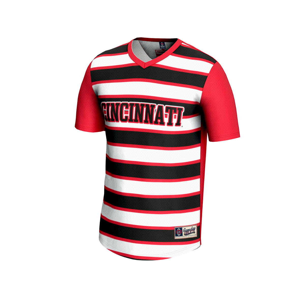 #1 Cincinnati Bearcats GameDay Greats Lightweight Soccer Fashion Jersey - Red