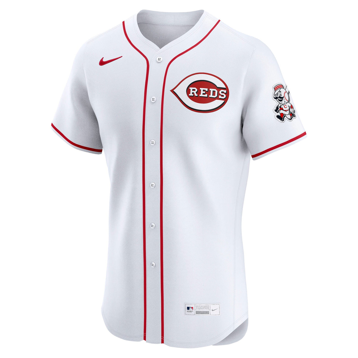 Cincinnati Reds White Home Elite Jersey