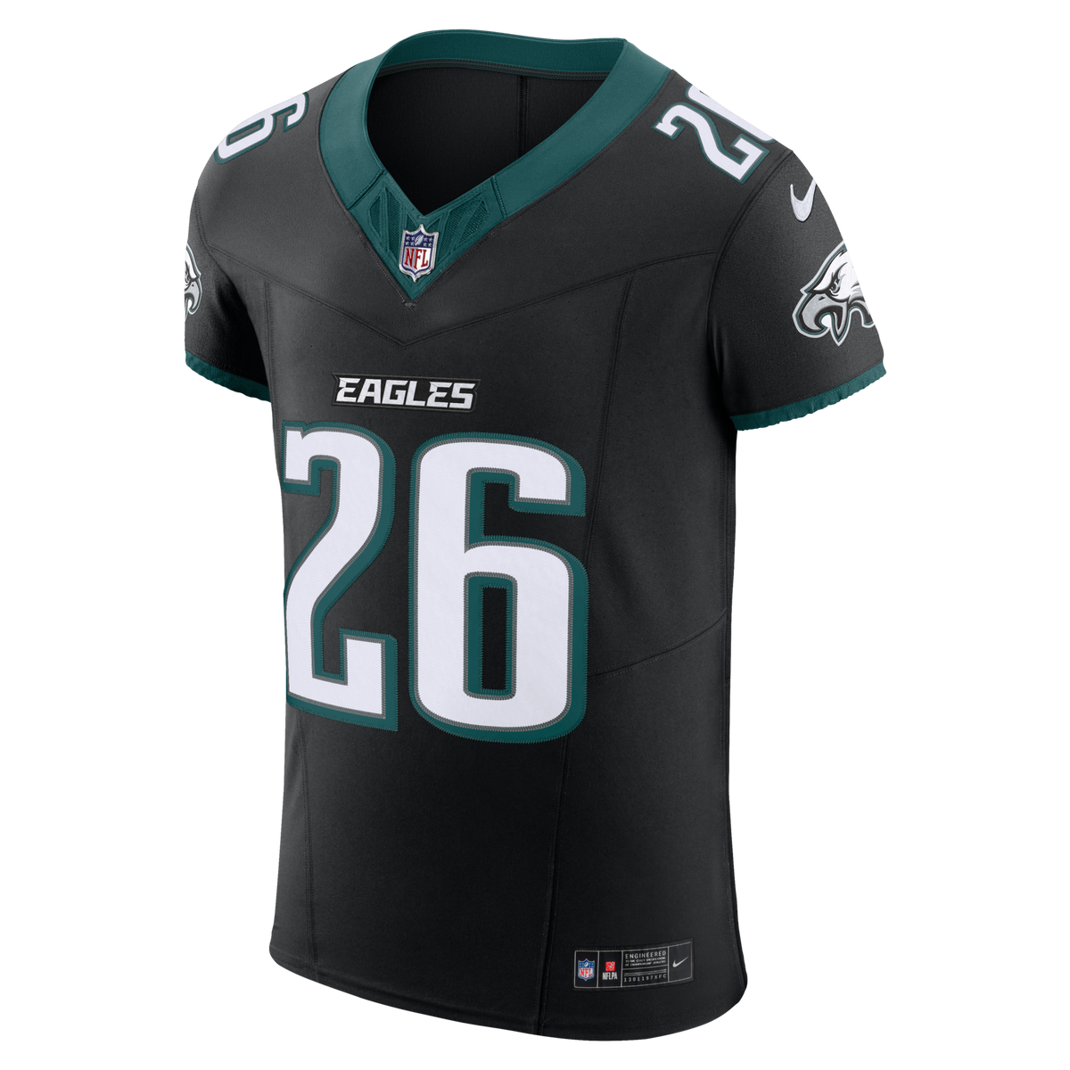 Philadelphia Eagles Saquon Barkley Black Alternate Vapor F.U.S.E. Elite Jersey