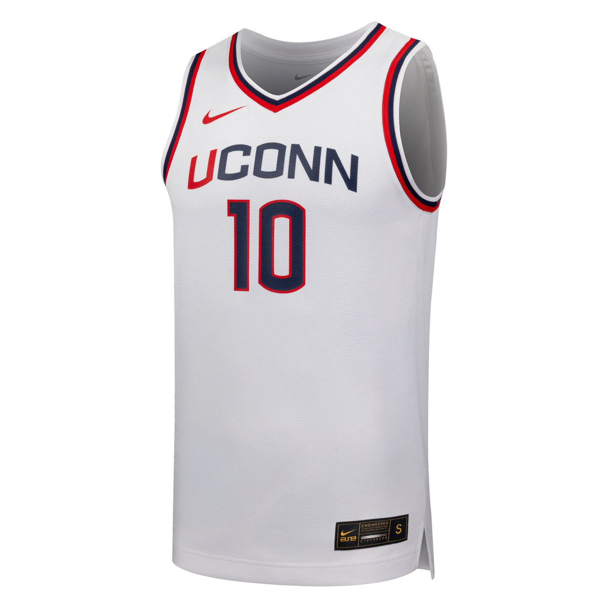 #10 UConn Huskies Replica Basketball Jersey - White
