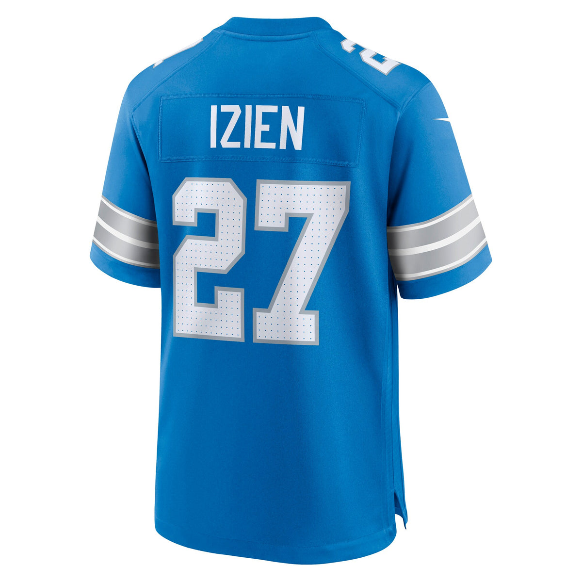 Detroit Lions Christian Izien Blue Team Game Jersey