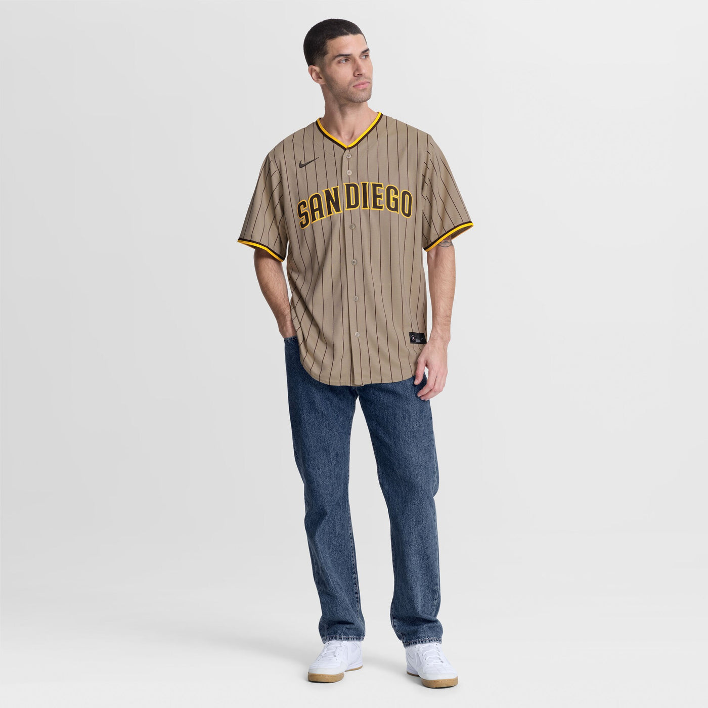San Diego Padres Fernando Tatis Jr. Nike Sand Alternate Replica Jersey