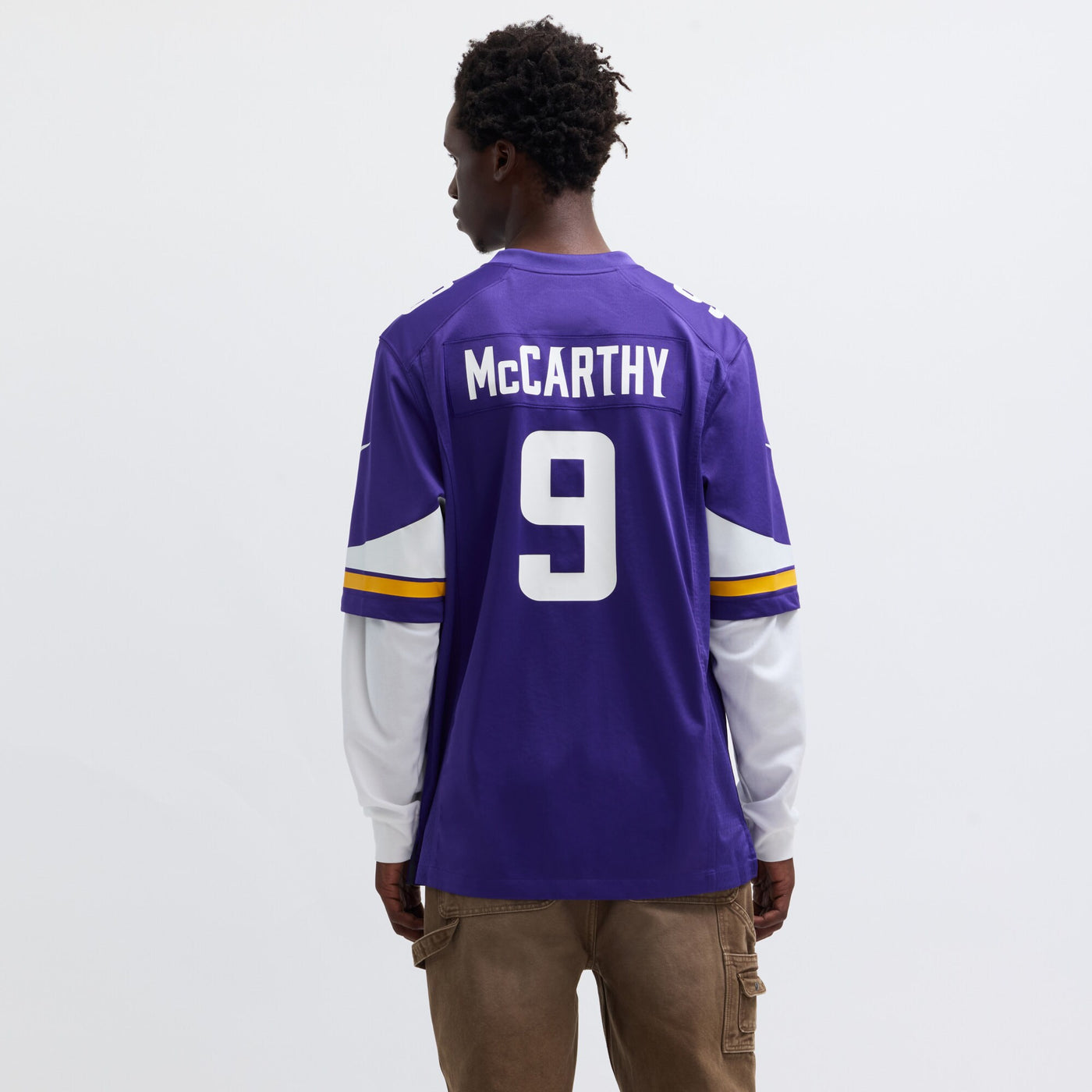 Minnesota Vikings J.J. McCarthy Nike Purple Player Game Jersey