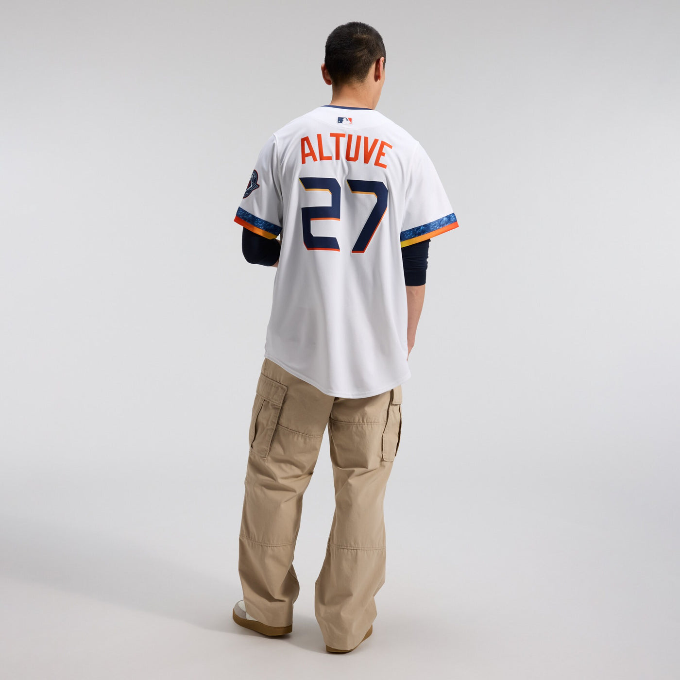Houston Astros Jose Altuve Nike White 2025 City Connect Limited Player Jersey