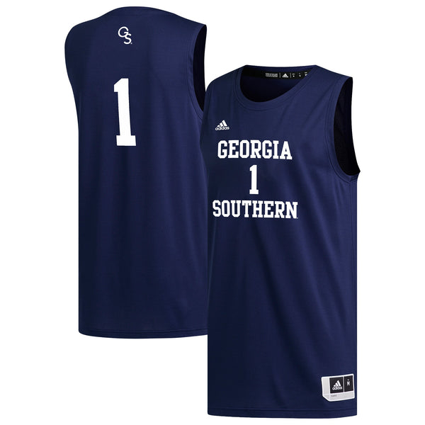 #1 Georgia Southern Eagles Replica Basketball Jersey - Navy