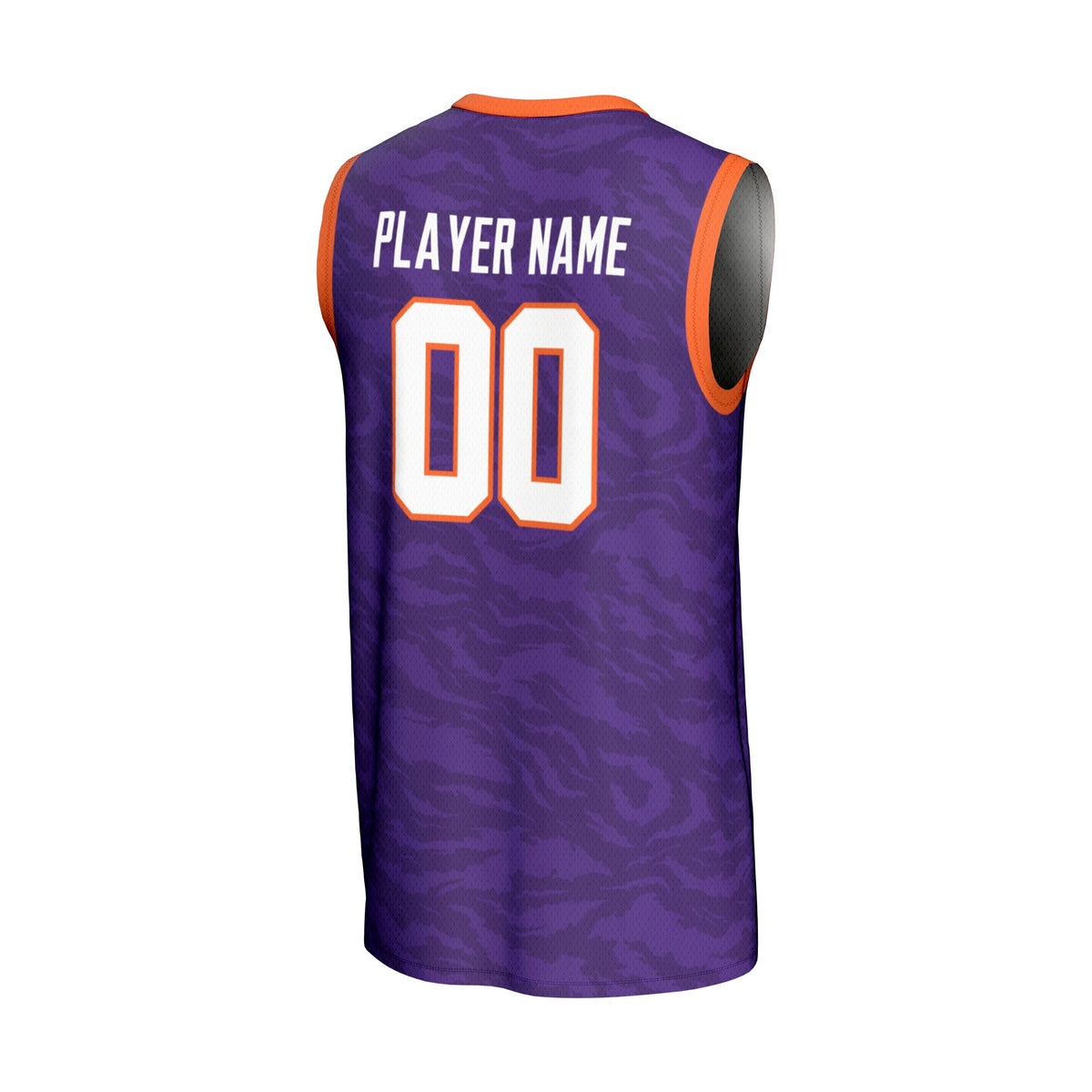 Clemson Tigers GameDay Greats NIL Pick-A-Player Basketball Lightweight Jersey - Purple