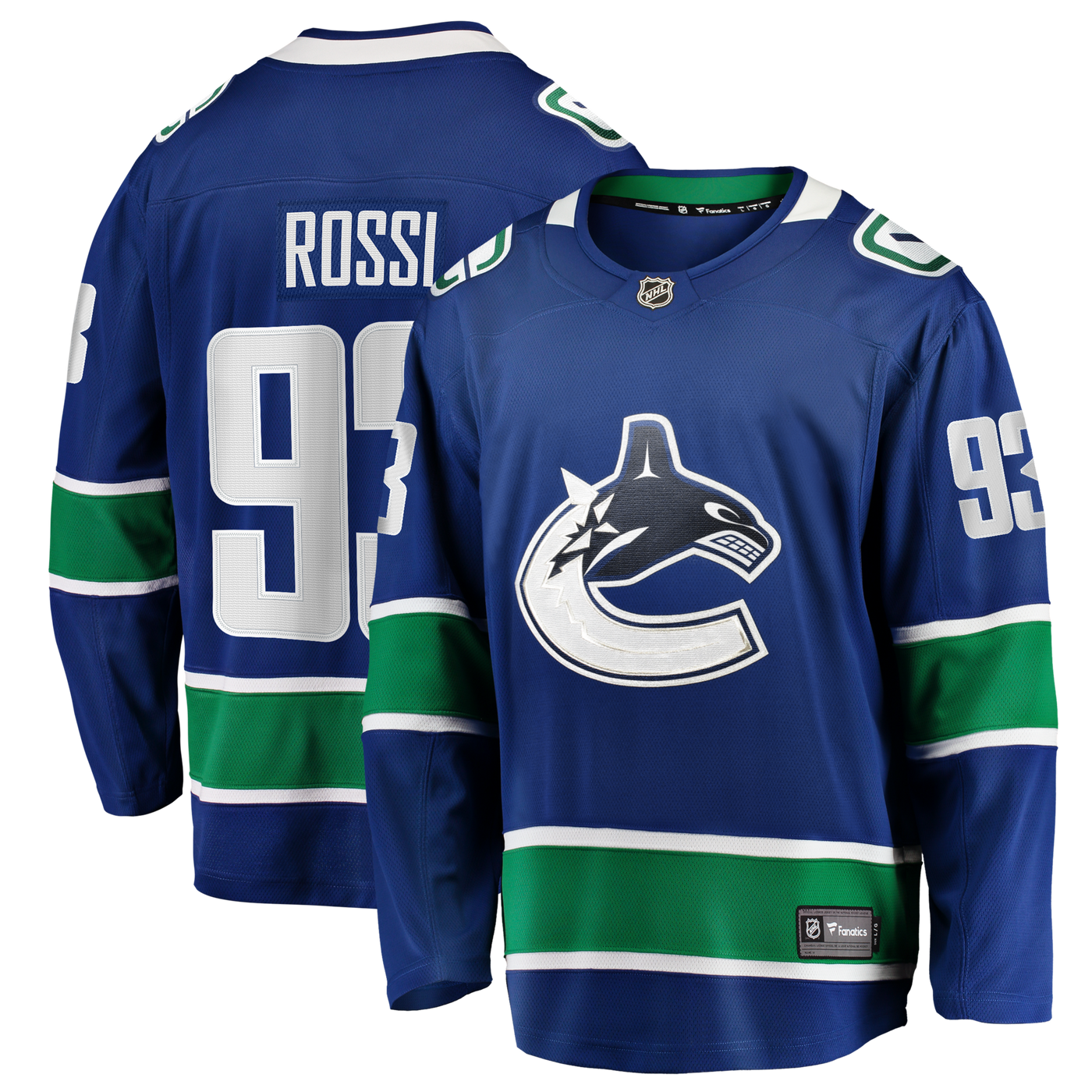 Vancouver Canucks Marco Rossi Fanatics Blue Home Premier Breakaway Player Jersey