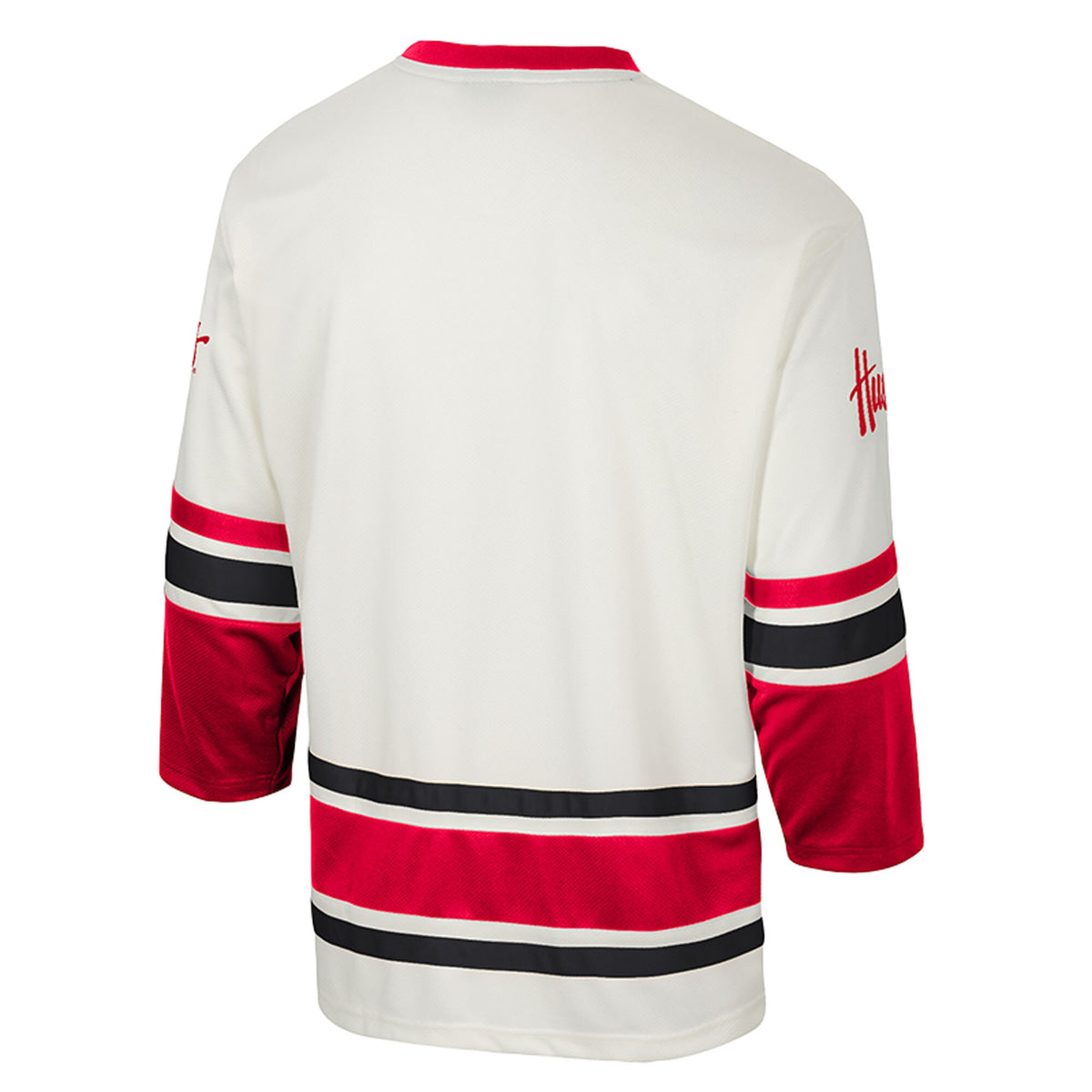 Nebraska Huskers Colosseum Puck Proud Fashion Hockey Jersey - Cream