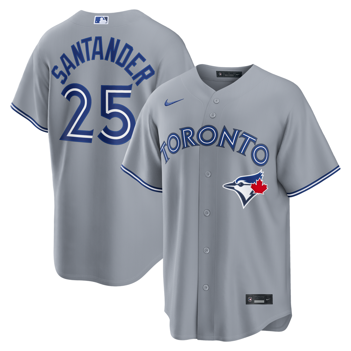 Toronto Blue Jays Anthony Santander Gray Road Replica Jersey