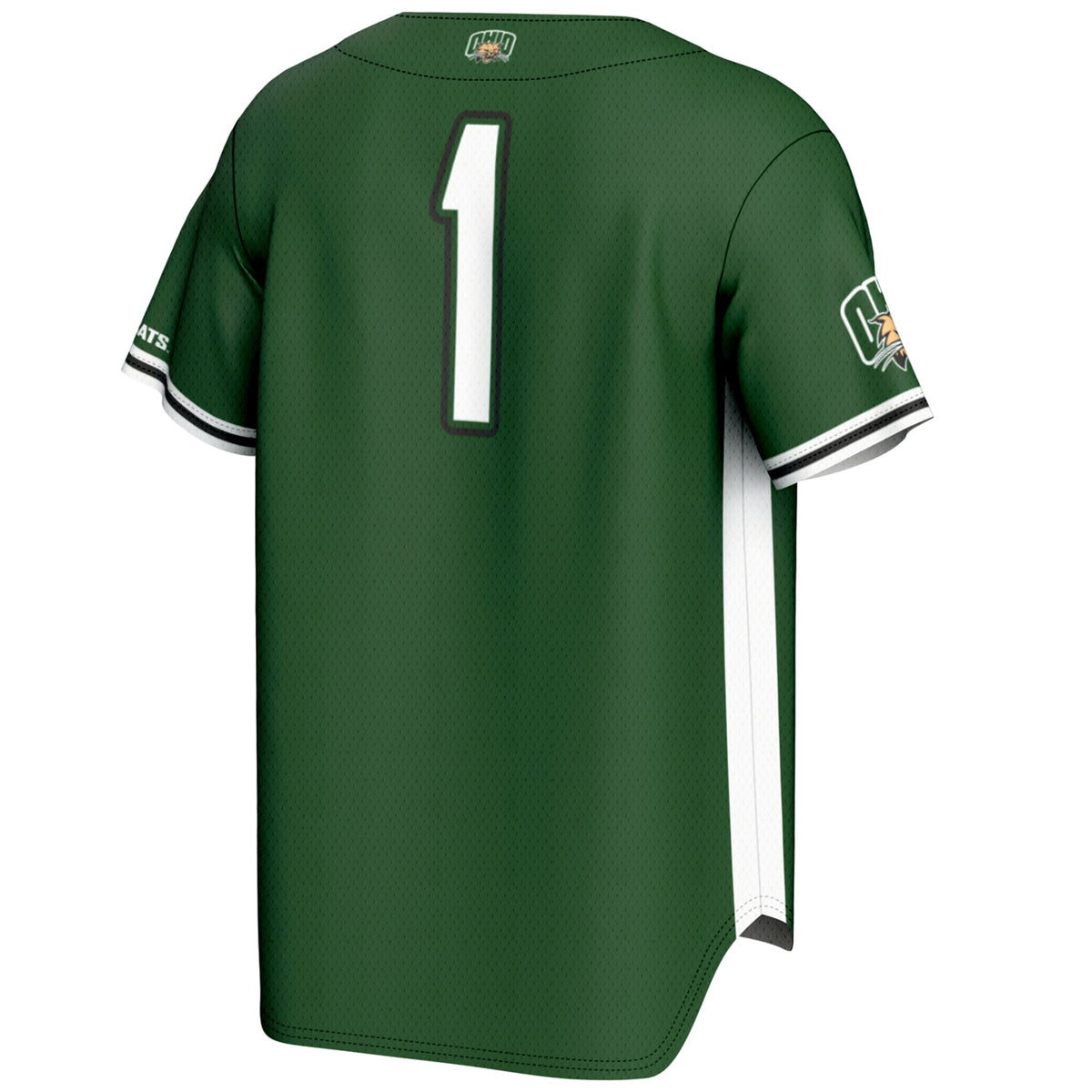 #1 Ohio Bobcats GameDay Greats Lightweight Baseball Jersey - Green