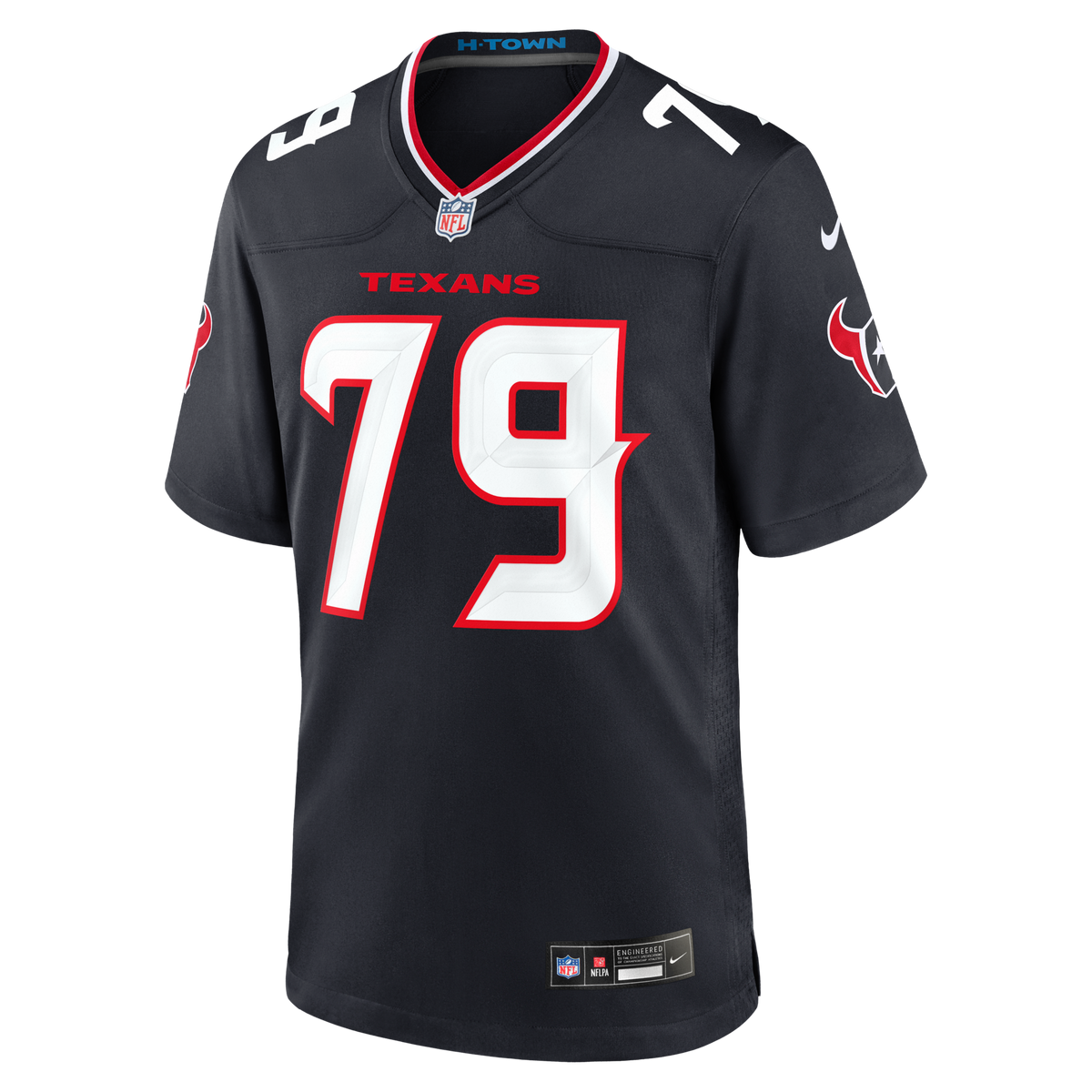 Houston Texans Aireontae Ersery Navy Team Game Jersey