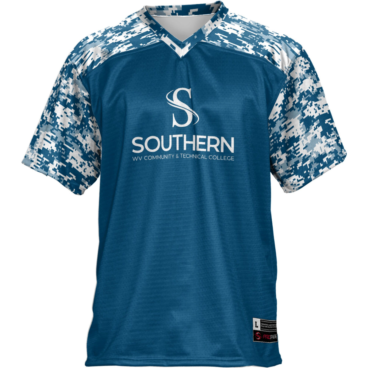 Southern West Virginia Community and Technical College GameDay Greats Football Jersey - Blue