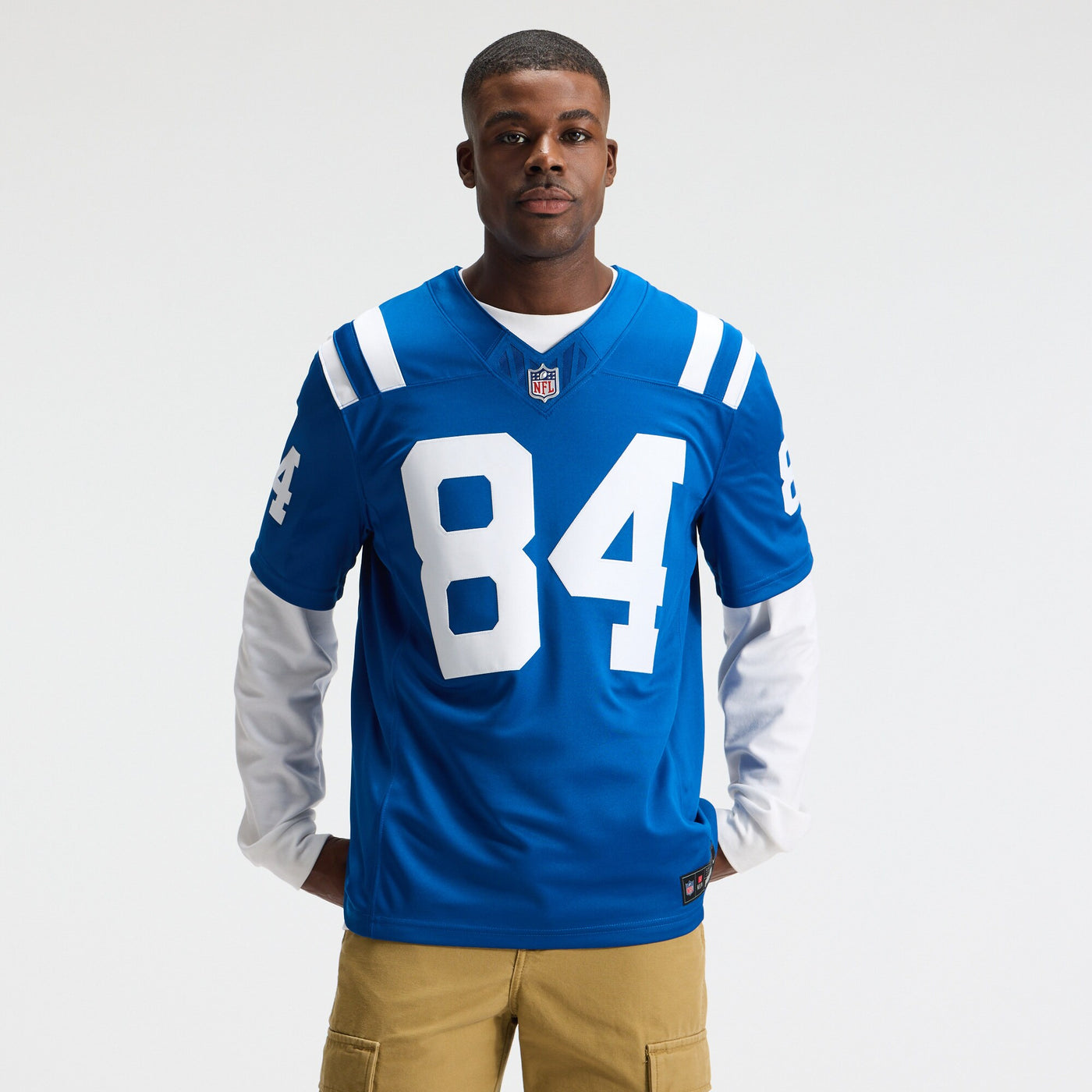 Indianapolis Colts Tyler Warren Nike Royal Team Vapor F.U.S.E. Stitched Limited Jersey