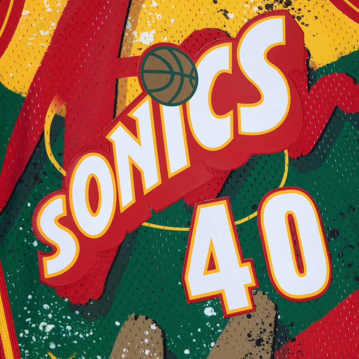 Seattle Supersonics Mitchell & Ness Shawn Kemp 1995 Hyper Hoops Swingman Jersey - Green