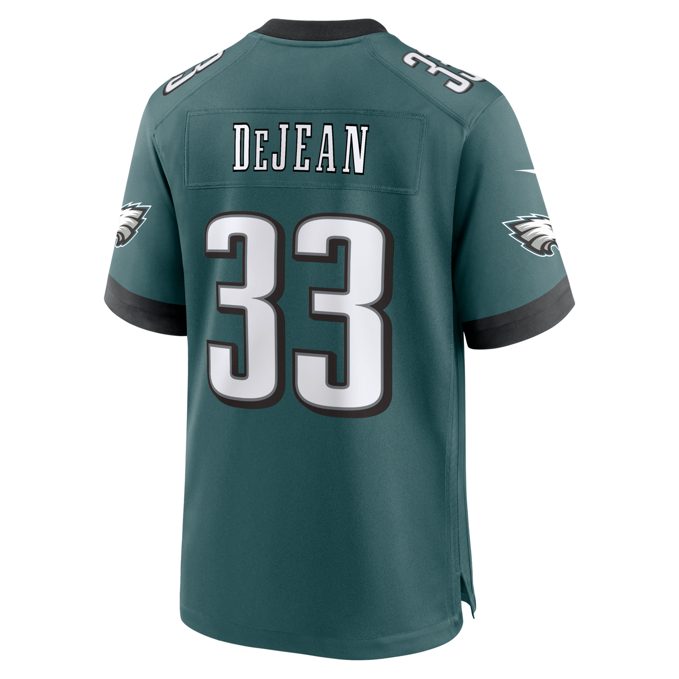 Philadelphia Eagles Cooper DeJean Nike Midnight Green Team Game Jersey
