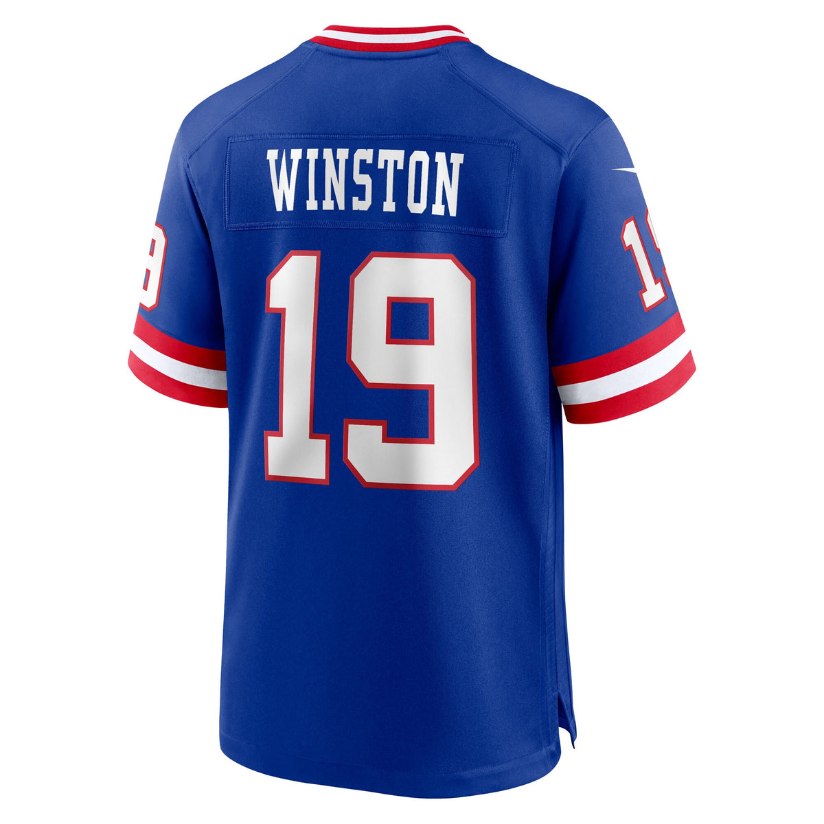 New York Giants Jameis Winston Royal Alternate 2 Game Jersey