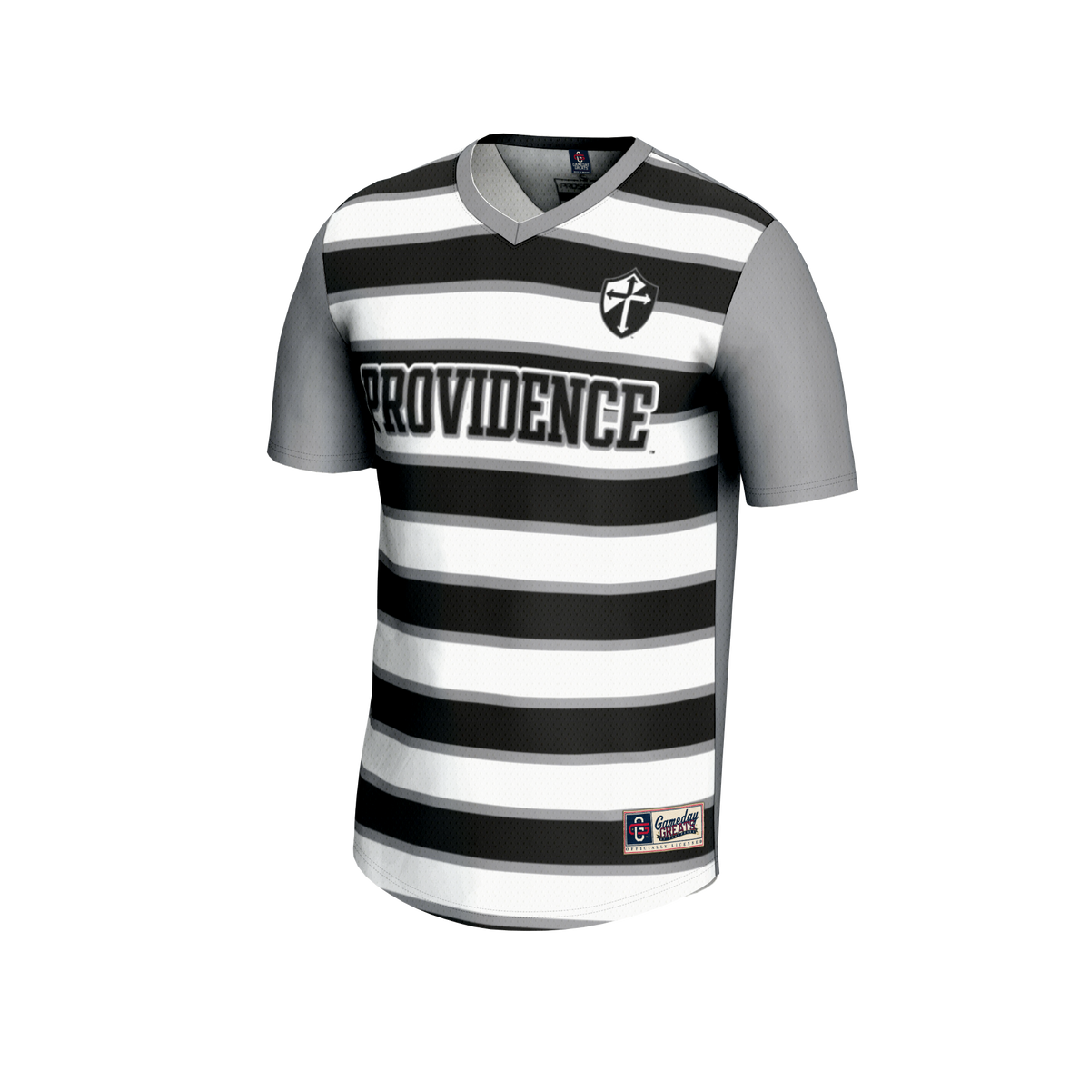 #1 Providence Friars GameDay Greats Lightweight Soccer Fashion Jersey - Silver