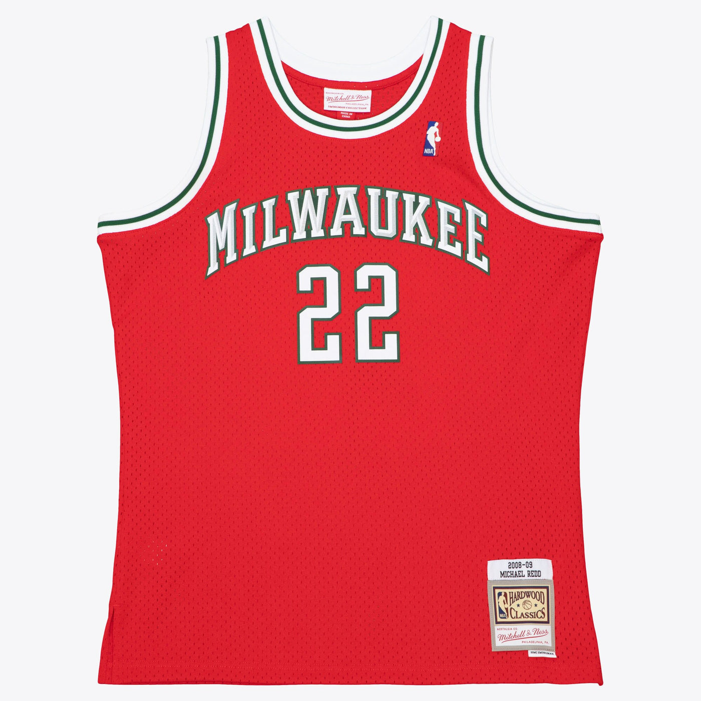 Milwaukee Bucks Mitchell & Ness Swingman Jersey Michael Redd 2008-09