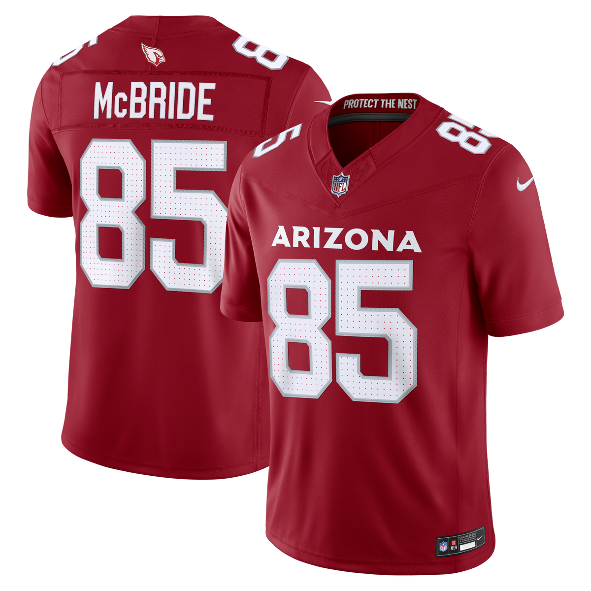 Arizona Cardinals Trey McBride Cardinal Team Vapor F.U.S.E. Stitched Limited Jersey