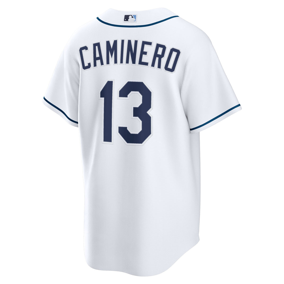 Tampa Bay Rays Junior Caminero White Home Replica Jersey