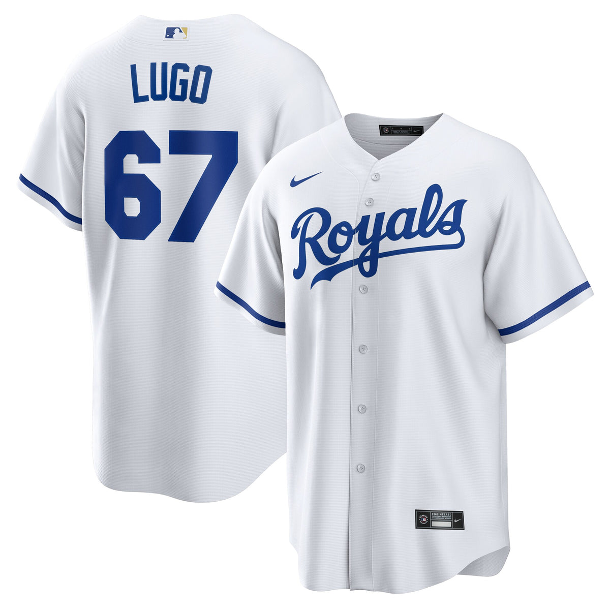 Kansas City Royals Seth Lugo White Home Replica Jersey