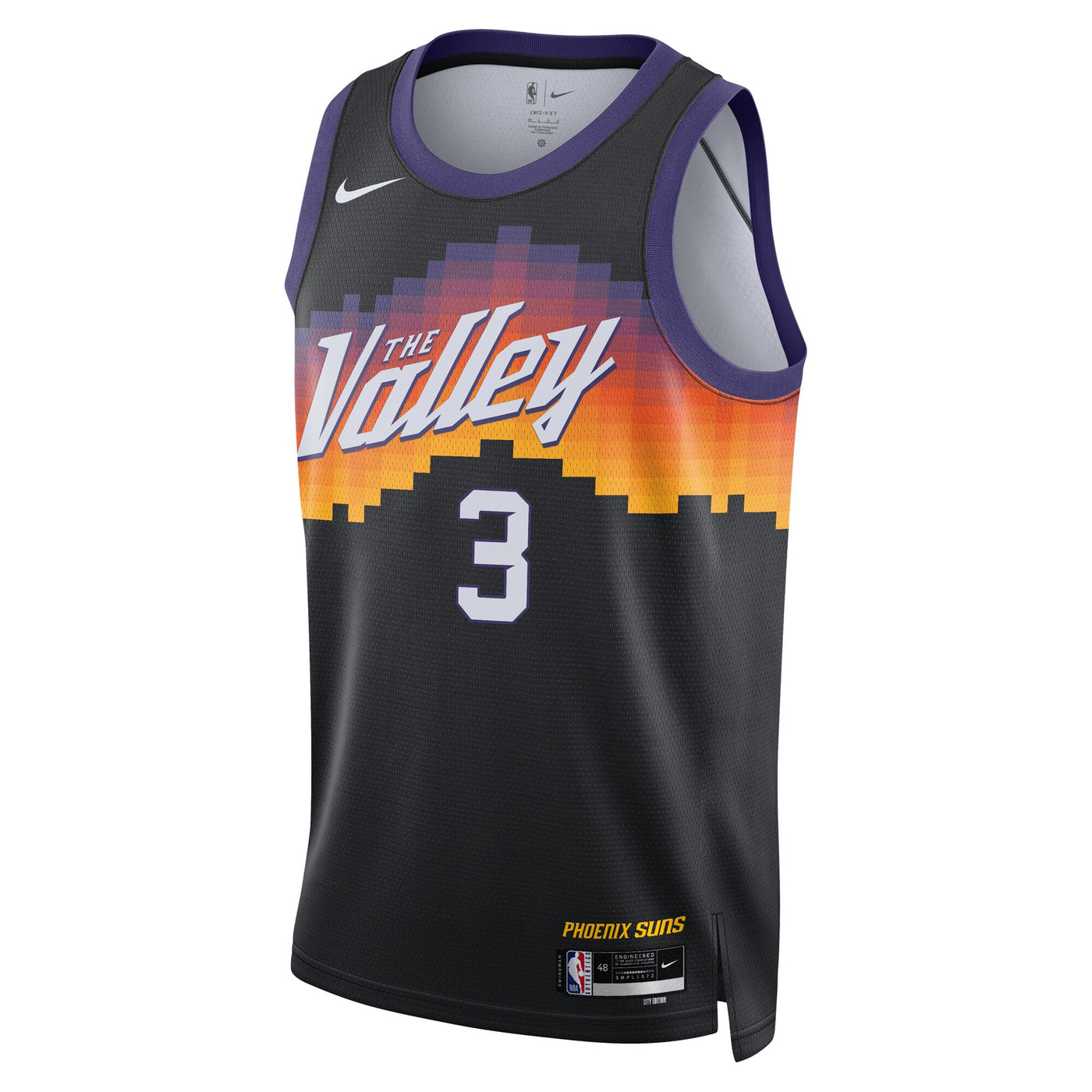 Phoenix Suns Nike 2025/26 City Edition Swingman Jersey - Black - Dillon Brooks