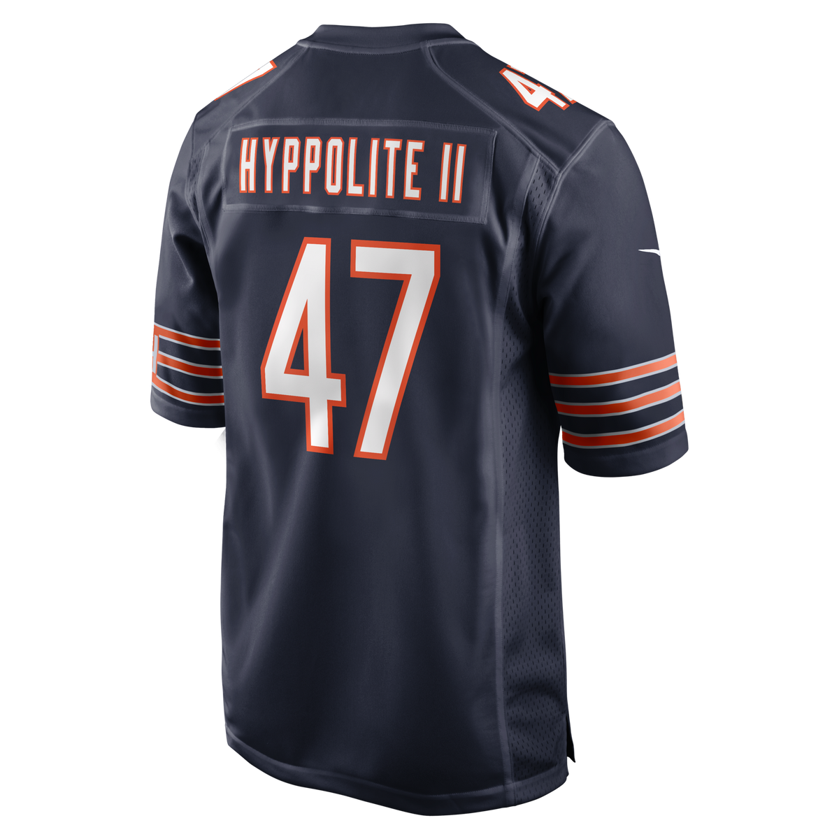 Chicago Bears Ruben Hyppolite II Navy Team Game Jersey
