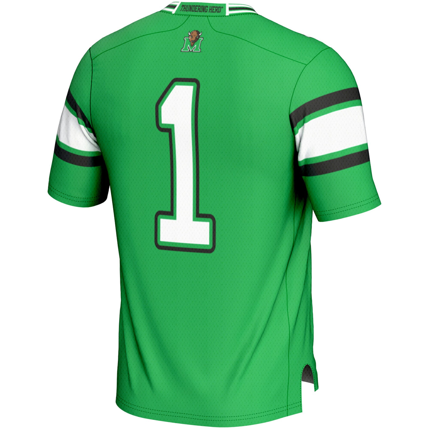 GameDay Greats #1 Kelly Green Marshall Thundering Herd Endzone Football Jersey
