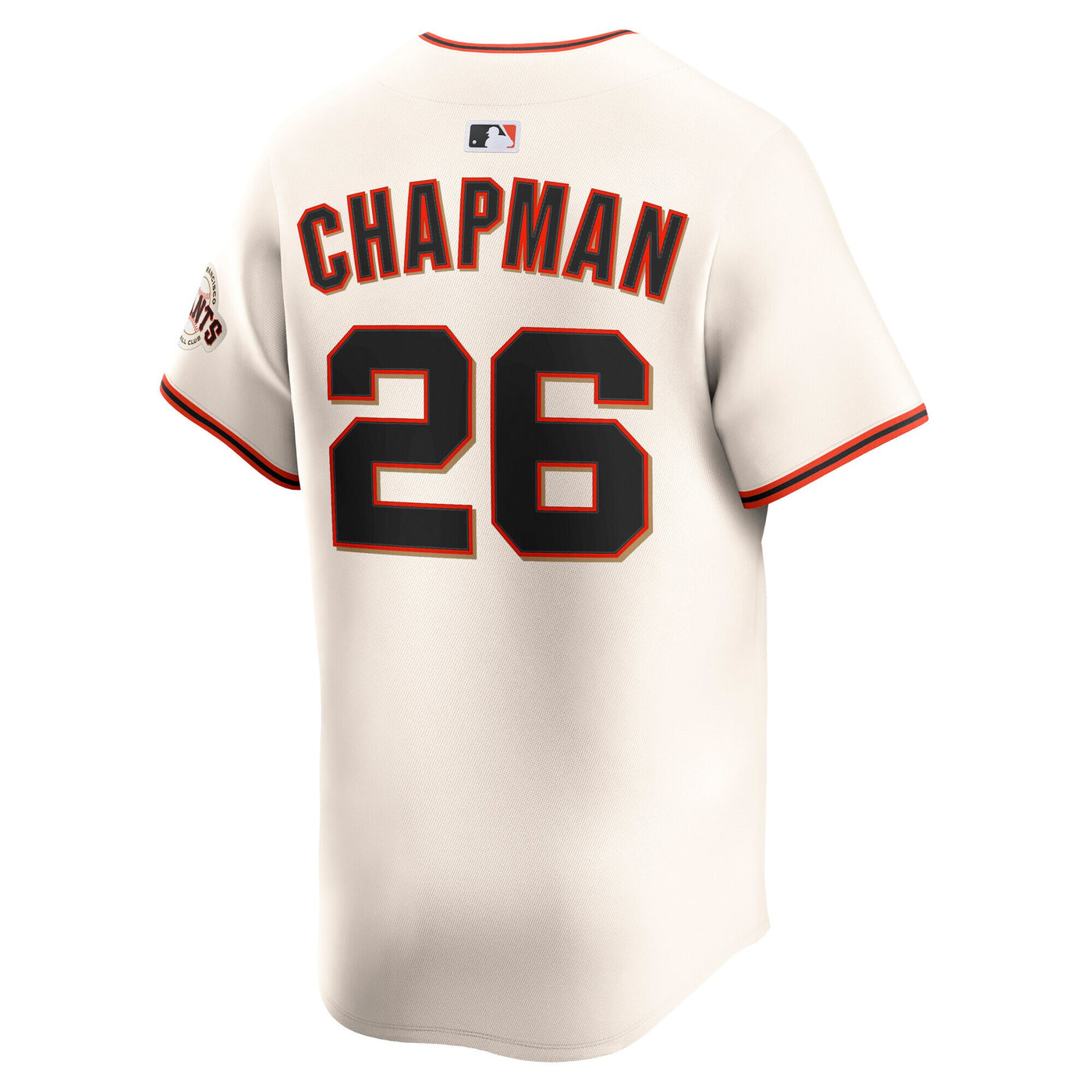 San Francisco Giants Matt Chapman Nike Cream Home Limited Player Jersey