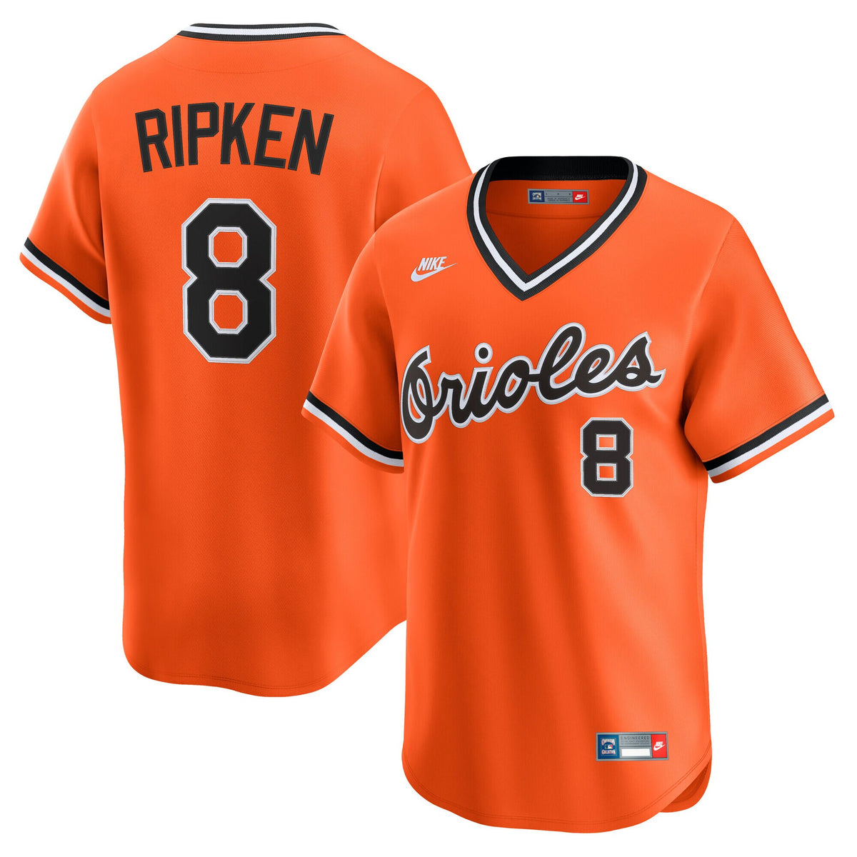 Baltimore Orioles Cal Ripken Sr. Orange Throwback Cooperstown Collection Limited Jersey