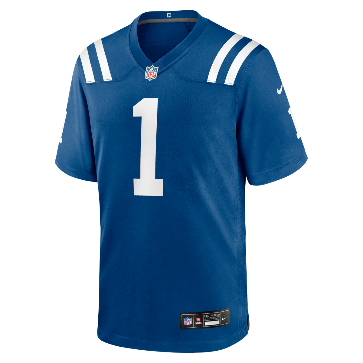 Indianapolis Colts Number 1 Groom Royal Game Jersey