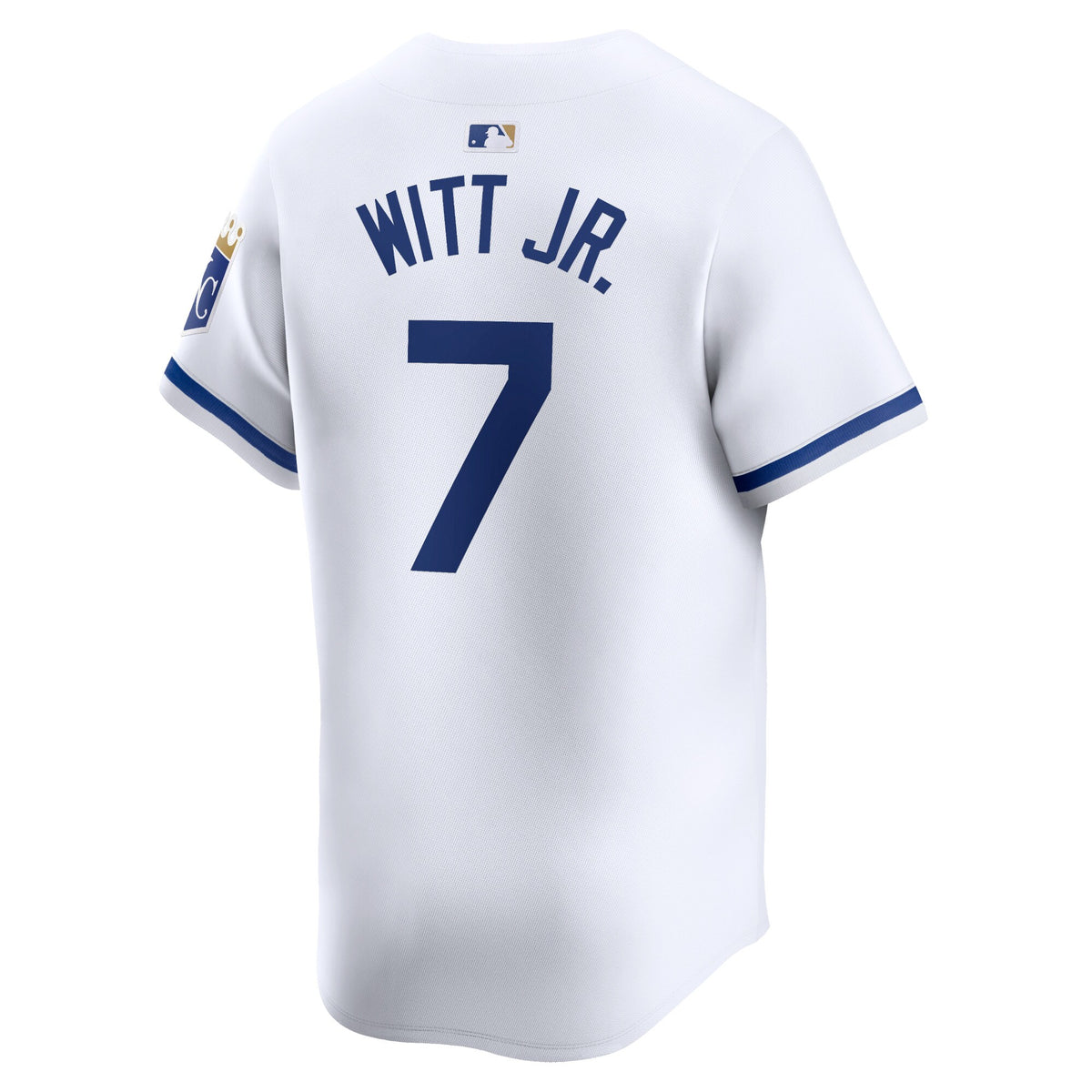 Kansas City Royals Bobby Witt Jr. White Home Limited Player Jersey