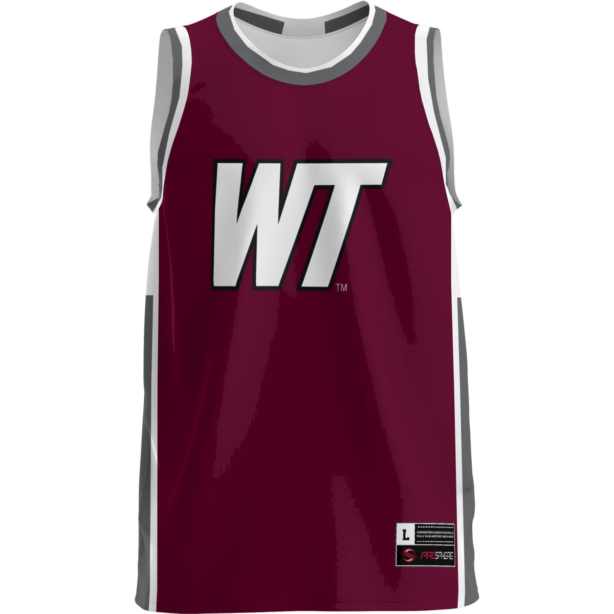 West Texas A&M Buffaloes GameDay Greats Lightweight Basketball Jersey - Maroon