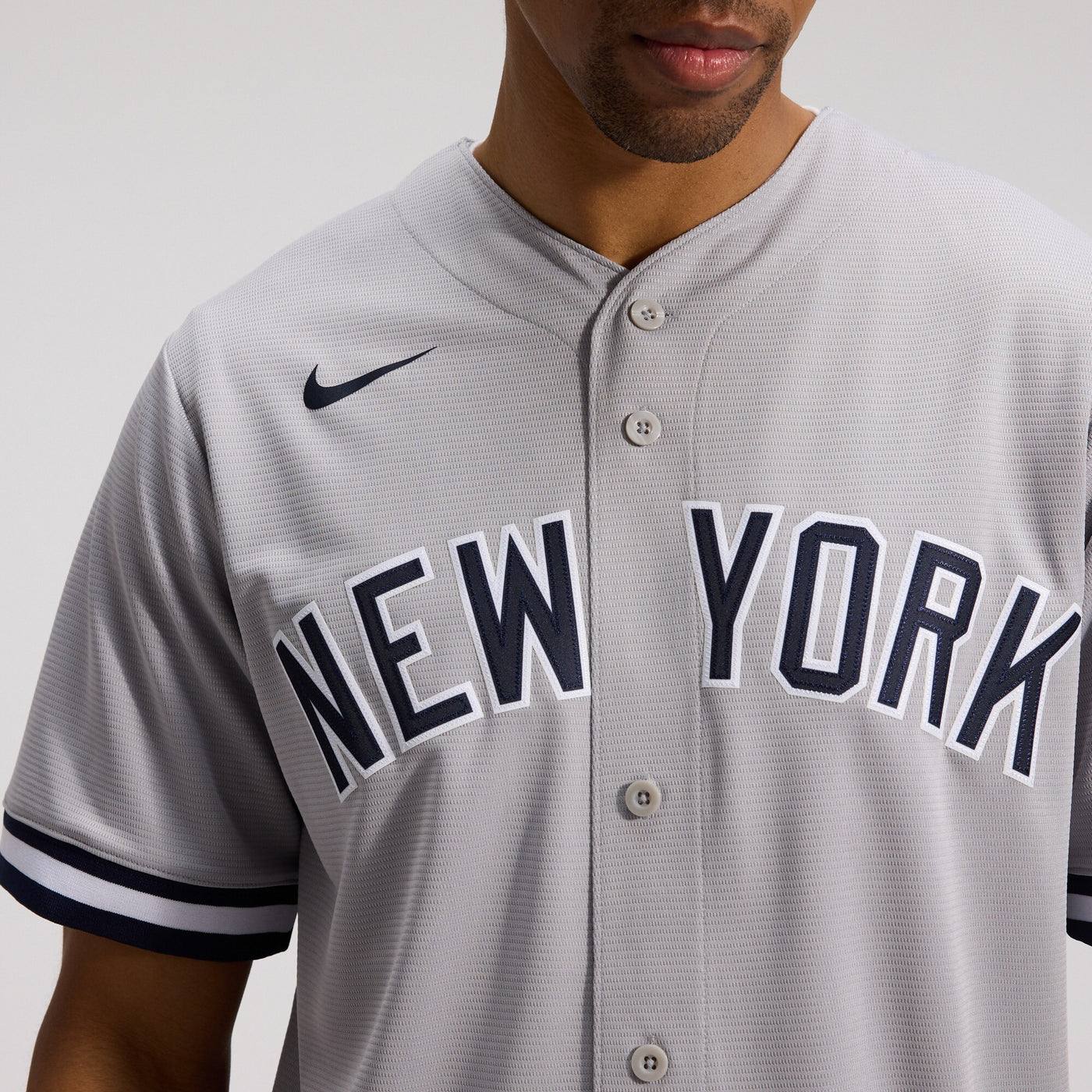 New York Yankees Anthony Volpe Nike Gray Road Replica Jersey