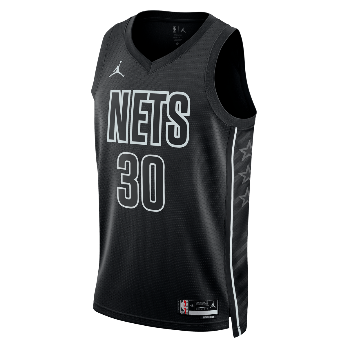 Brooklyn Nets Jordan Brand Statement Edition Swingman Jersey - Black - Julius Randle -