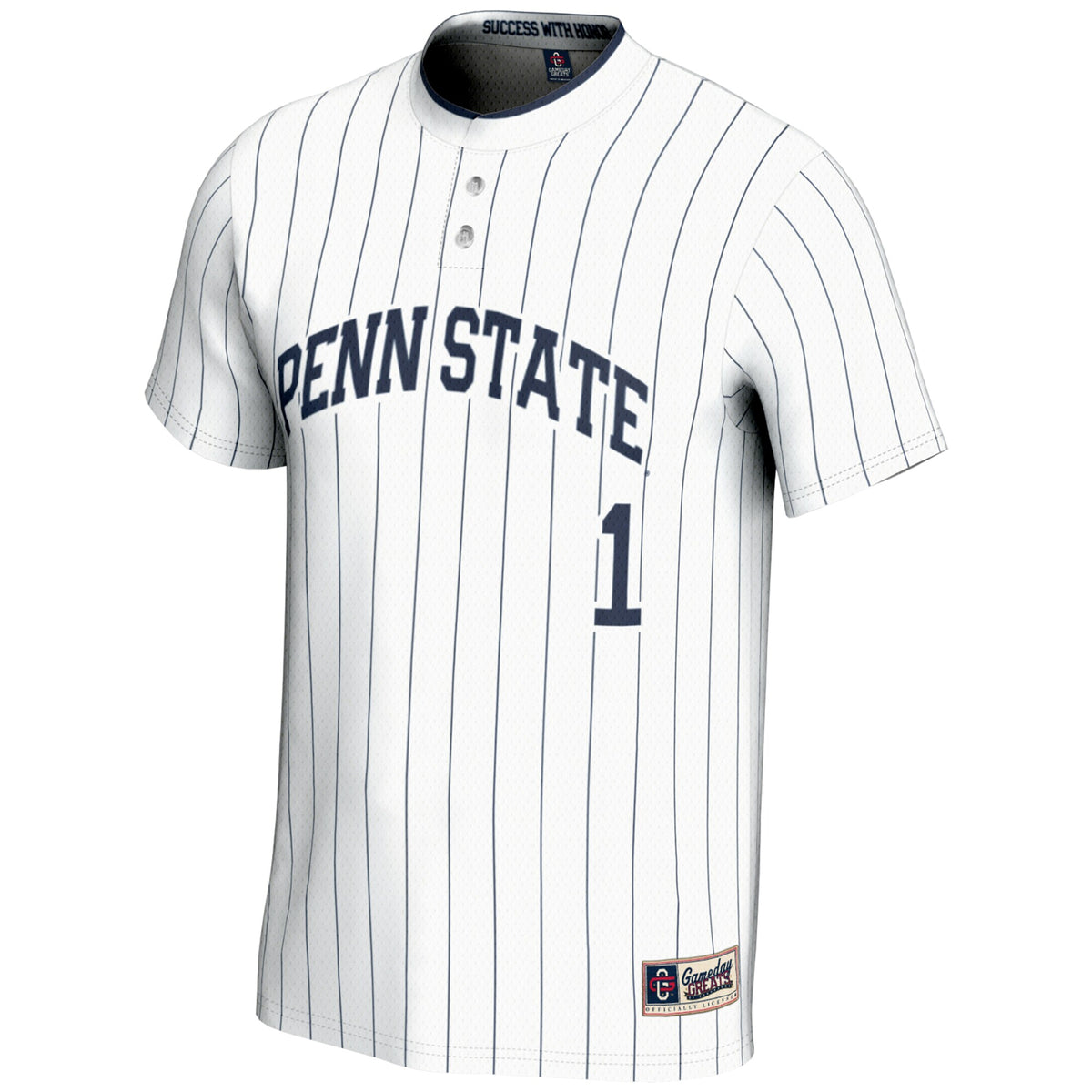#1 Penn State Nittany Lions GameDay Greats Lightweight Softball Jersey - White