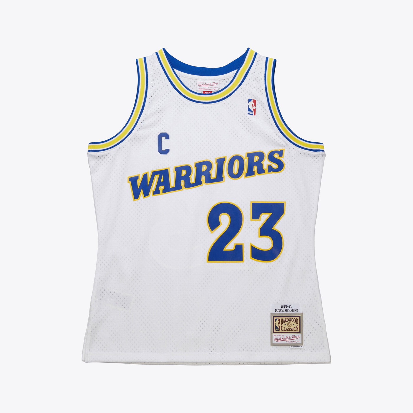 Golden State Warriors Mitchell & Ness Swingman Jersey 1990 Mitch Richmond