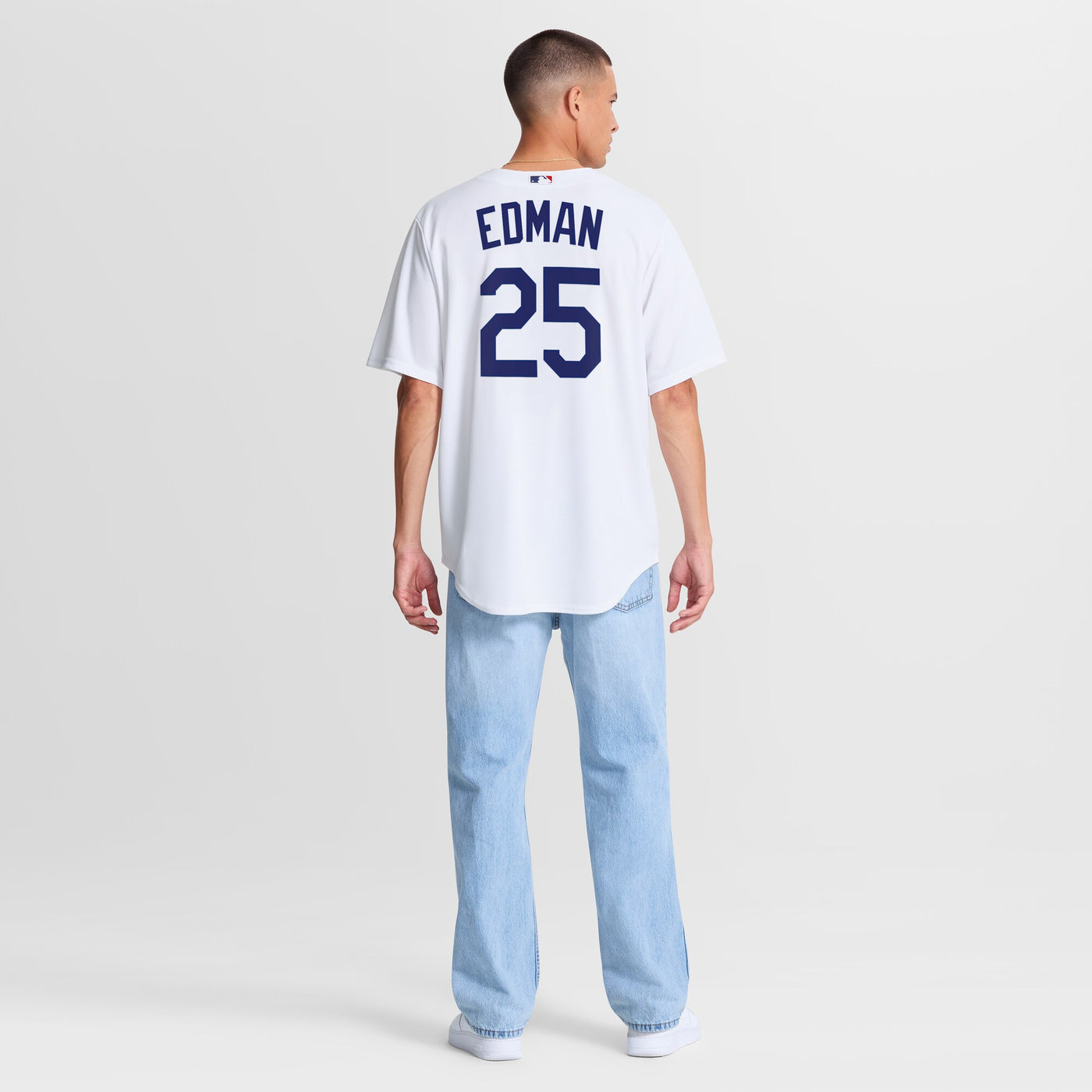 Los Angeles Dodgers Tommy Edman Nike White Home Replica Jersey
