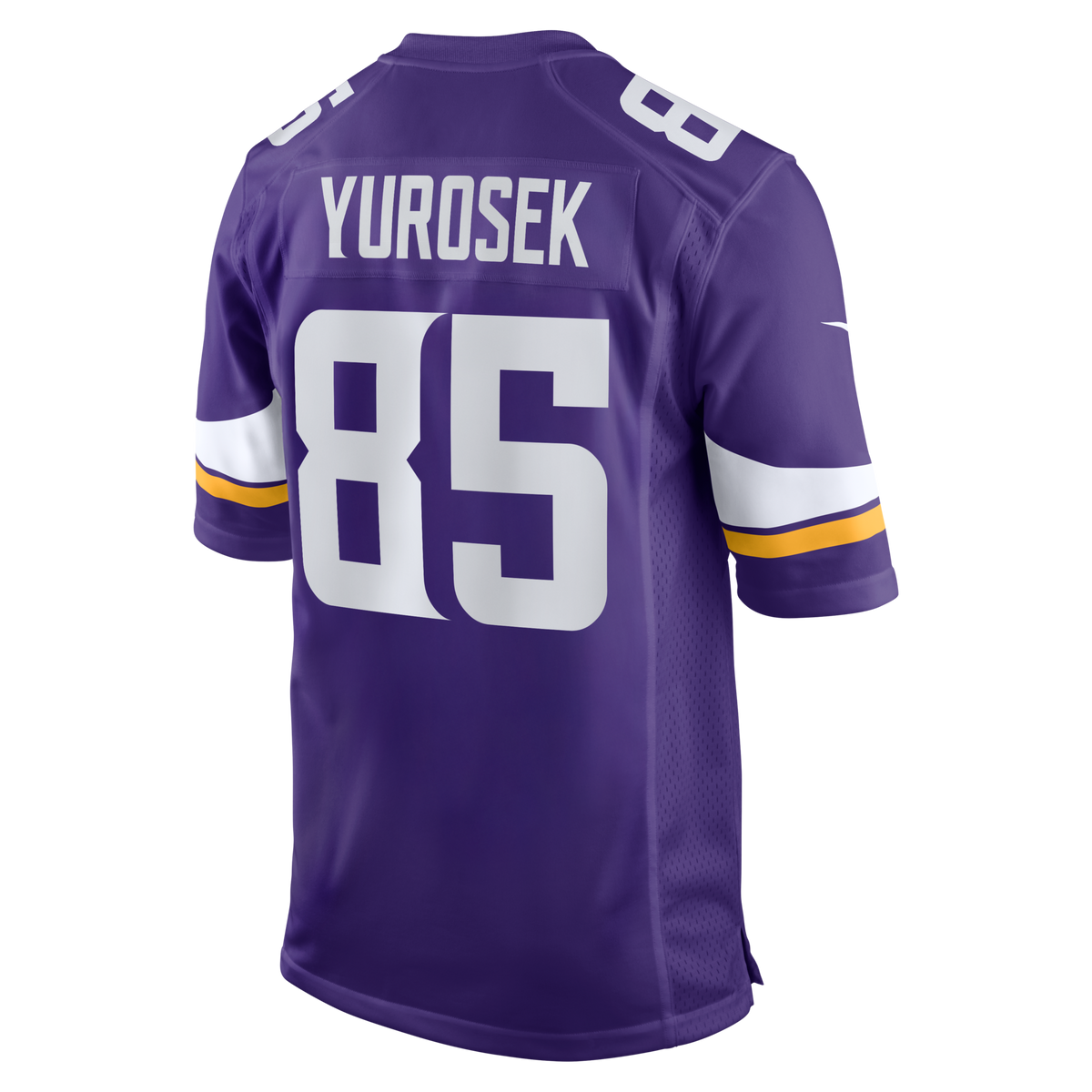 Minnesota Vikings Ben Yurosek Purple Team Game Jersey