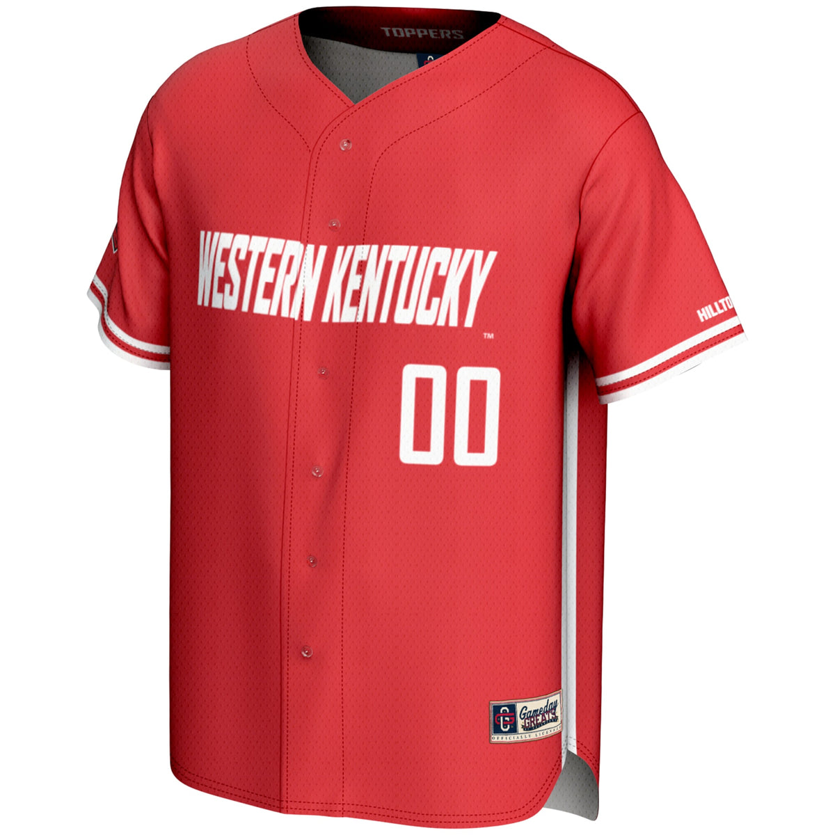 Western Kentucky Hilltoppers GameDay Greats NIL Pick-A-Player Lightweight Baseball Jersey - Red