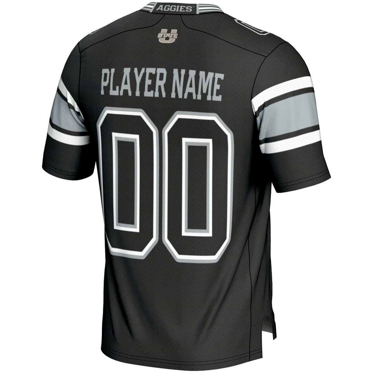 Utah State Aggies GameDay Greats NIL Pick-A-Player Football Jersey - Black