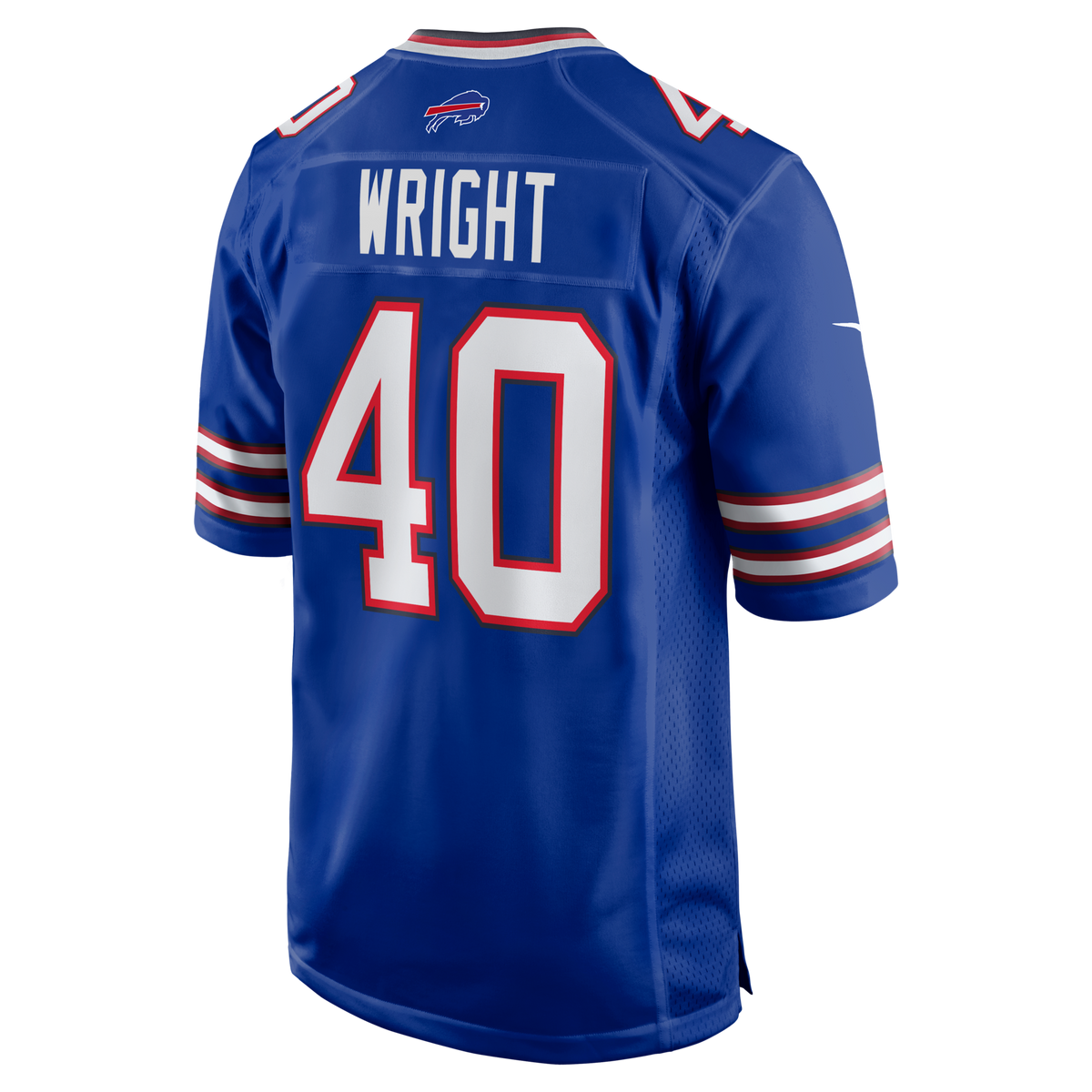 Buffalo Bills Matthew Wright Royal Team Game Jersey