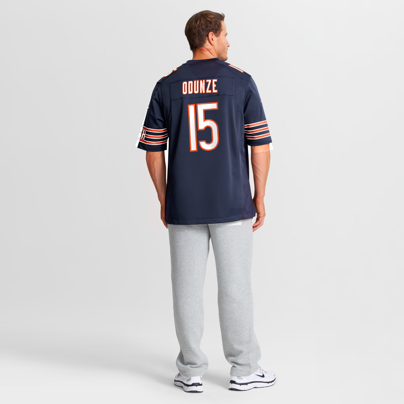 Chicago Bears Rome Odunze Nike Navy Player Game Jersey