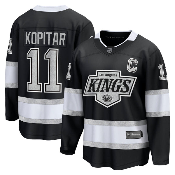 Los Angeles Kings Anze Kopitar Fanatics Black Home Premier Breakaway Player Jersey