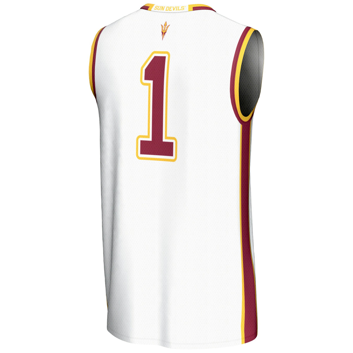 #1 Arizona State Sun Devils GameDay Greats Lightweight Basketball Jersey - White